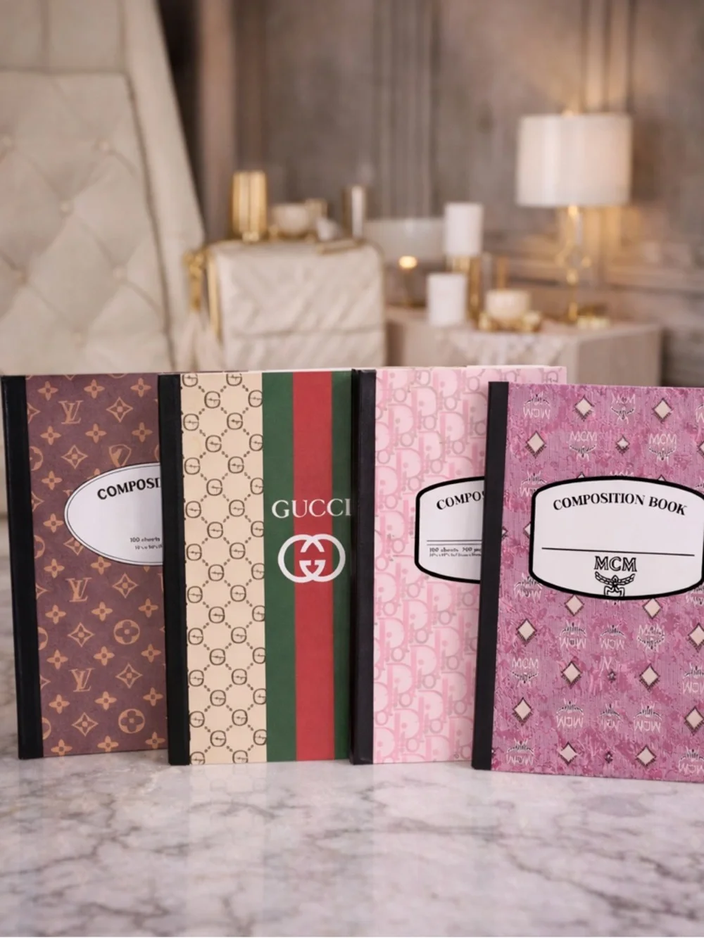 For Karasluxcloset Customized Composition Notebook